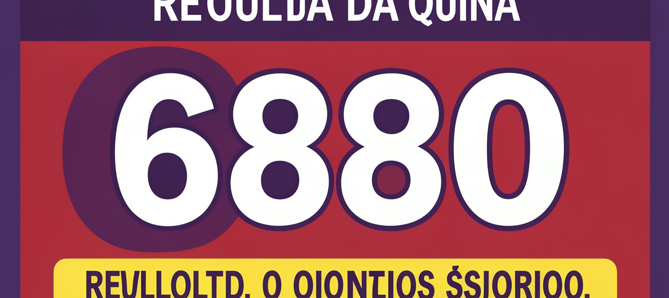 resultado da quina 6880